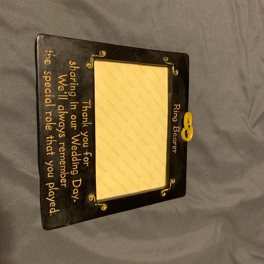 NWOT Ring Bearer Picture Frame